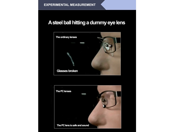 Specification of 1.59 PC Single Vision Polycarbonate Optical Lenses For Anti Impact Protection Lense