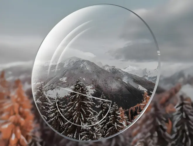 Specification of 1.49 CR39 Flat Top Uncoated Prescription Bifocal Lenses For Presbyopes