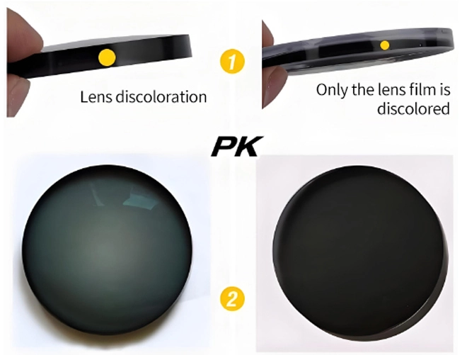 Specification of 1.59 PC Polycarbonate Lenses Blue Light Blocking HMC Ophthalmic Lens