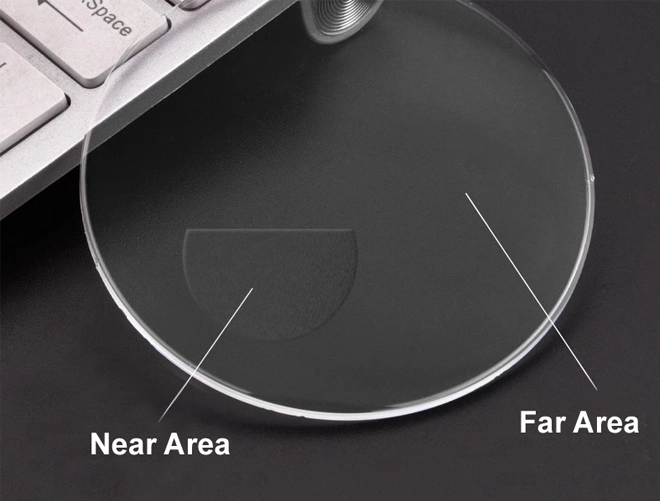 Specification of 1.56 Index Flat Top Bifocal Vision Prescription Eyeglass Lenses