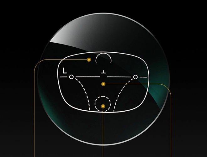 Specification of 1.59 PC Polycarbonate Progressive Multifocal HMC Optical Lens Photochromic Spin Lenses