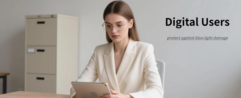 How 1.56 Blue Block Lenses Support Eye Health in Digital Users