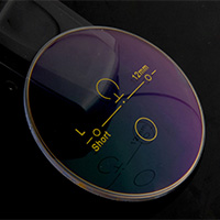1.56 Blue Cut Progressive Multifocal Vision Lenses for Far and near Vision Lenses