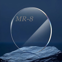 Single Vision 1.61 Aspheric MR-8 UV420 Blue Light Blocking HMC Hard Multi Coated Prescription Lenses