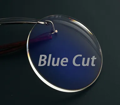 Wholesale Glasses Lenses 1.56 NK 55 Anti Blue Cut UV420 Hmc Optical Lens