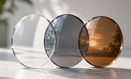 Photochromic Lens Manufacturing Methods: In-Mass vs Spin-Coated Lenses, Gray vs Brown and Index Selection